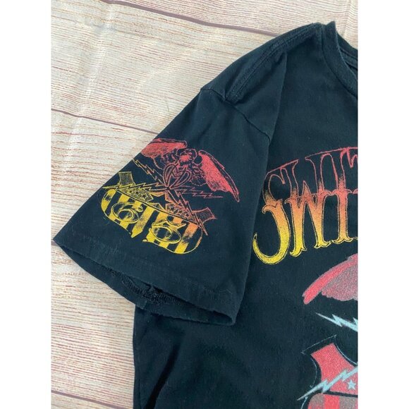 Switchblade Symphony Howe Men's Black graphic T-shirt - Large - Picture 8 of 11